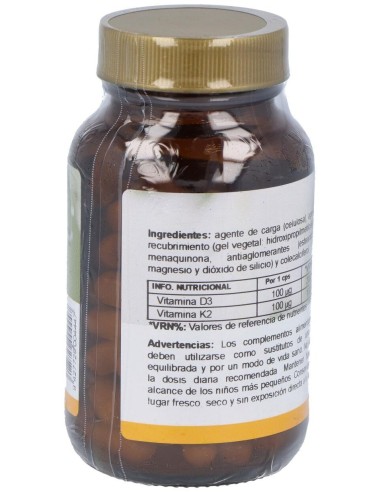 Vitamina D3+K2 60Cap. de Cfn