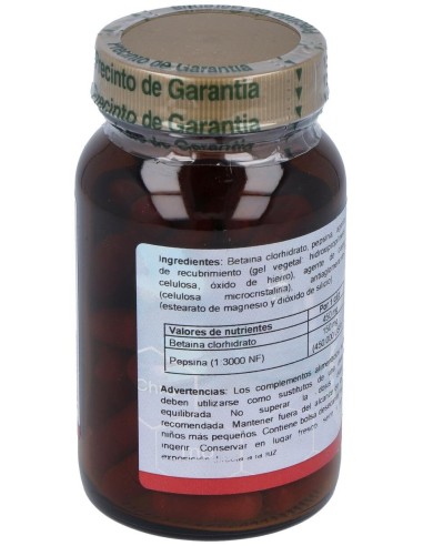 Betaina Hcl Fs 60Cap. de Cfn