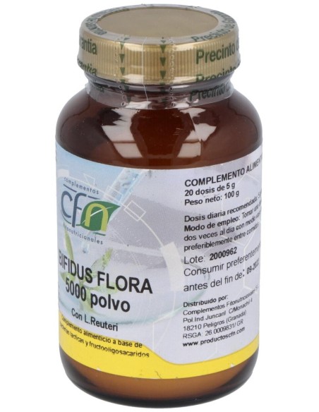 Bifidusflora 5000 (Probiotic) Polvo 120Gr. de Cfn
