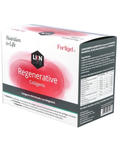 Colageno Regenerativo 30Sbrs. de Lkn
