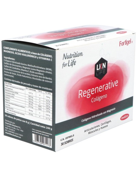 Colageno Regenerativo 30Sbrs. de Lkn