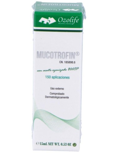 Mucotrofin Nebulizador 15Ml. de Ozolife Biocosmetica Y Nutricion