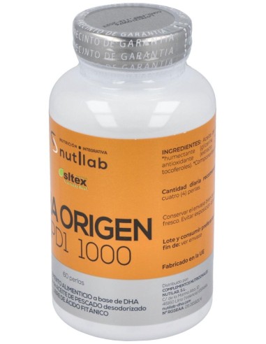 Dha Origen Npd1 60Perlas de Nutilab