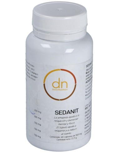 Sedanit 60Vcap. de Direct Nutrition
