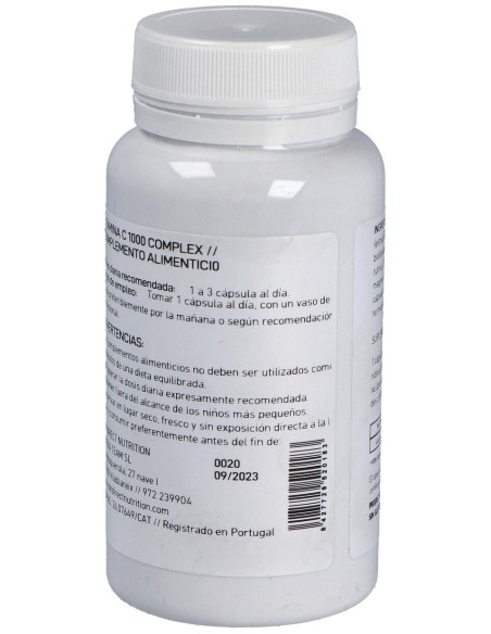 Vitamina C 1000 Complex 60Vcap. de Direct Nutrition