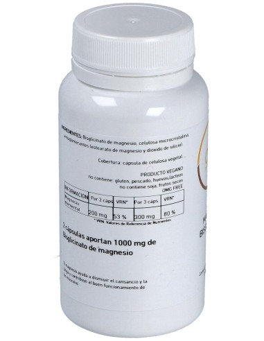 Magnesio Bisglicinado 60Vcap. de Direct Nutrition