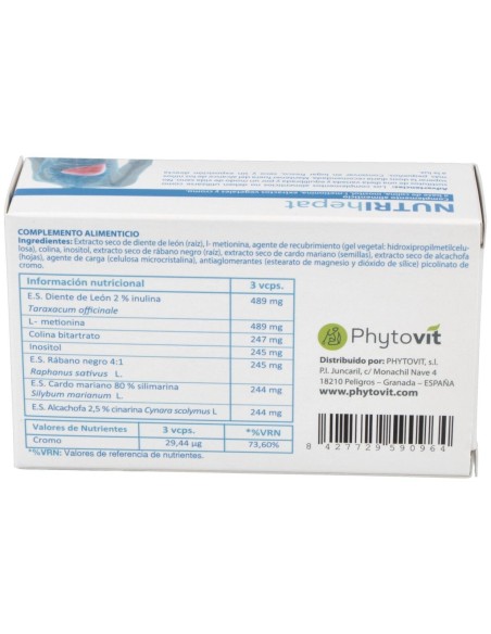 Nutri Hepat 60Comp. de Phytovit