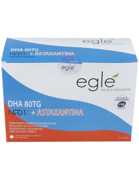 Npd1 Dha 80 Tg Astaxantina 120 de Egle