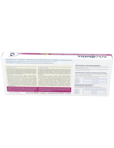 Arkobiotics Vitaminas Y Defensas Niños 7Uni. de Arkopharma