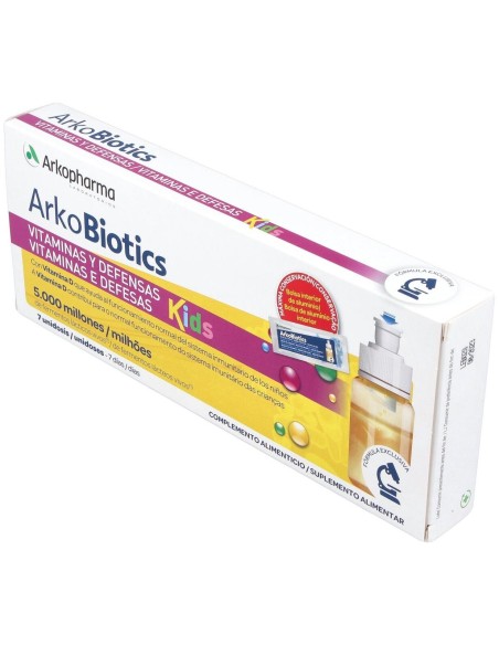 Arkobiotics Vitaminas Y Defensas Niños 7Uni. de Arkopharma