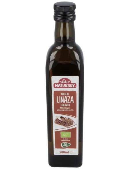 Aceite De Linaza 500Ml. Bio de Natursoy