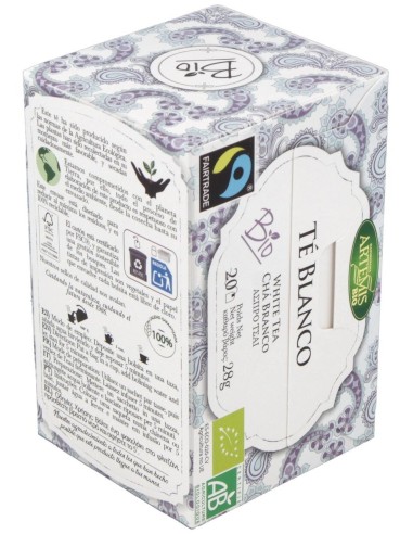 Te Blanco Infusion 20Bolsitas. Bio de Artemis Bio