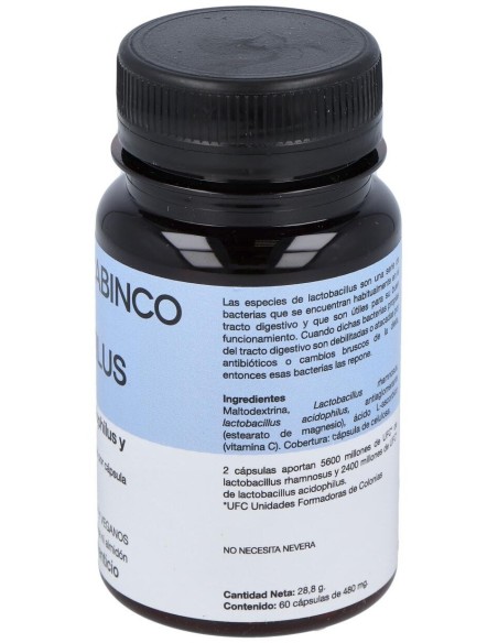 Sabidofilus Forte 60Cap. de Enzime - Sabinco