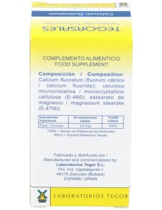 Tegorsal Nº 1 (20 G) Comprimidos de Tegor 2