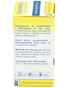 Tegorsal Nº 2  (20 G) Comprimidos de Tegor 2