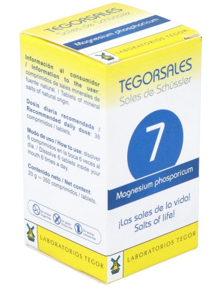 Tegorsal Nº 7 (20 G) Comprimidos de Tegor