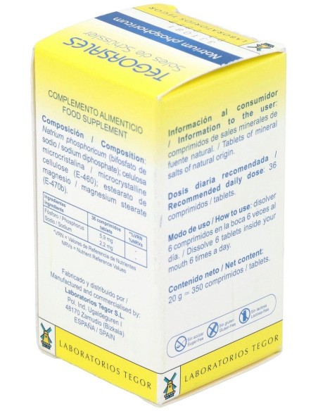 Tegorsal Nº 9 (20 G) Comprimidos de Tegor