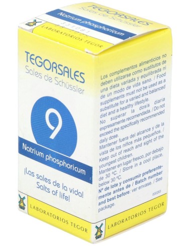 Tegorsal Nº 9 (20 G) Comprimidos de Tegor