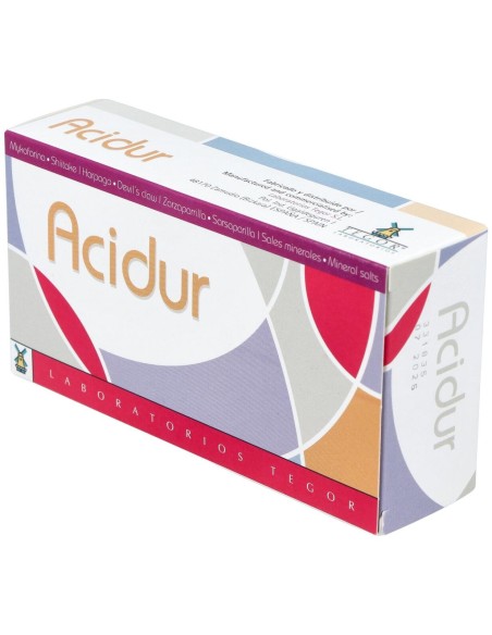 Acidur 60 Capsulas de Tegor