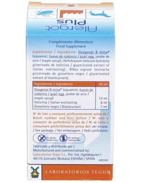 Alergot Plus Frasco 30 Ml de Tegor