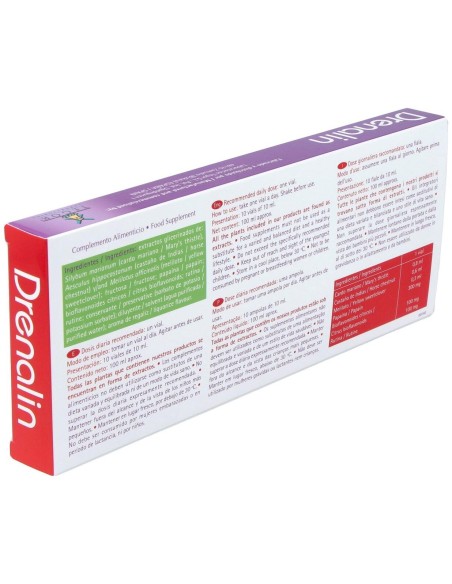 Drenalin 10 Viales De 10 Ml. de Tegor