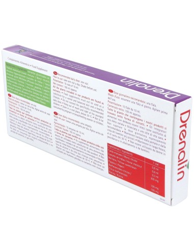 Drenalin 10 Viales De 10 Ml. de Tegor