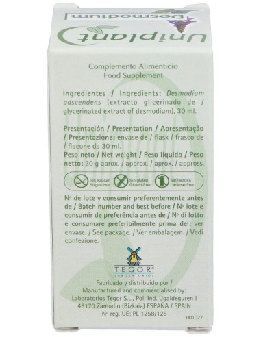 Uniplant Desmodium 30 Ml. de Tegor