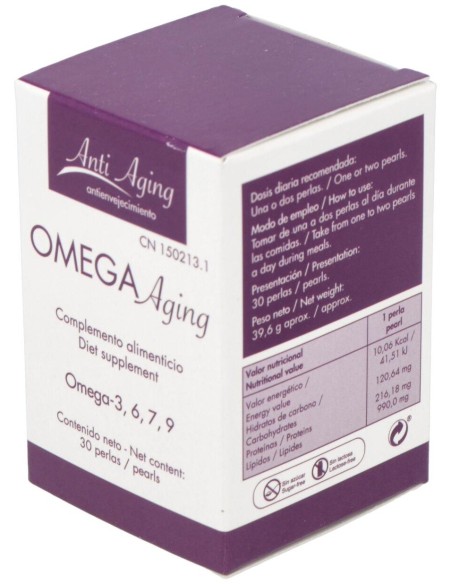 Omega Aging 30Perlas de Anti Aging
