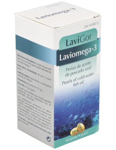 Laviomega 3 60Perlas de Lavigor