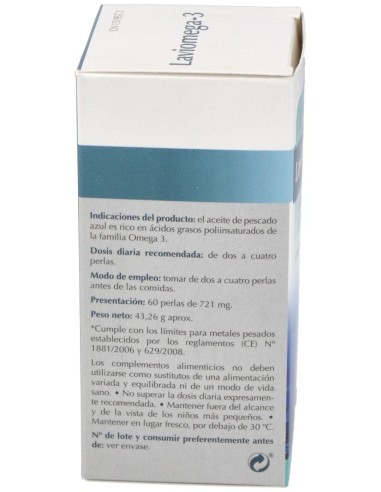 Laviomega 3 60Perlas de Lavigor