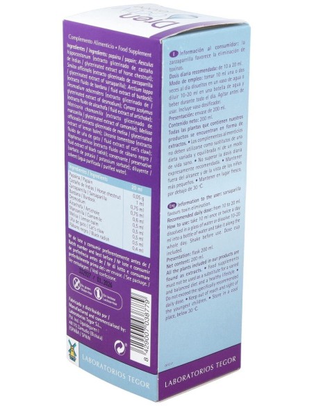 Drenactiv Jarabe 200 Ml. de Tegor