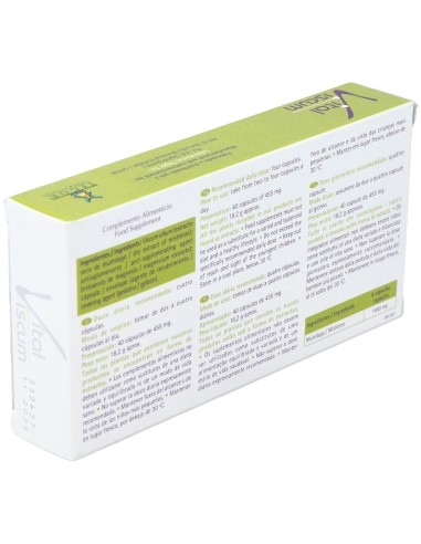 Vital Viscum 40 Capsulas de Tegor