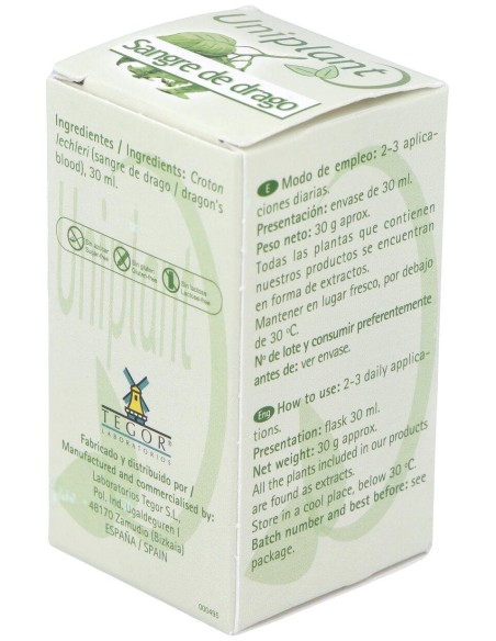 Uniplant Sangre De Drago 30 Ml. de Tegor