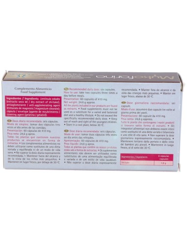 Mykofarina 60 Capsulas de Tegor