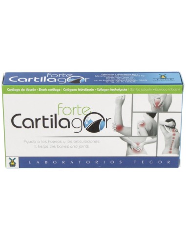 Cartilagor Forte 40 Capsulas de Tegor