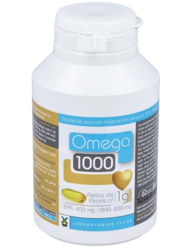 Omega 1000 120 Perlas de Tegor