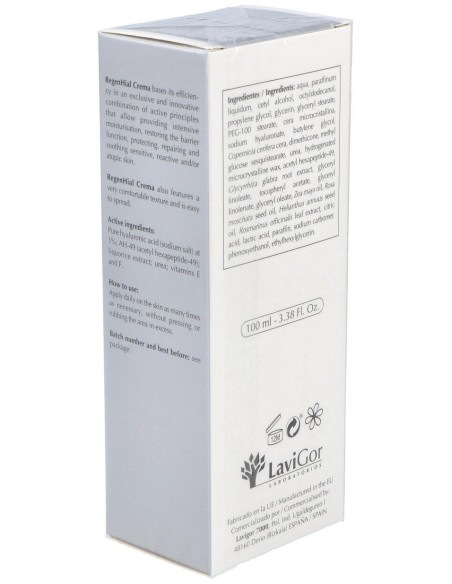 Regenhial Crema 100Ml. de Lavigor