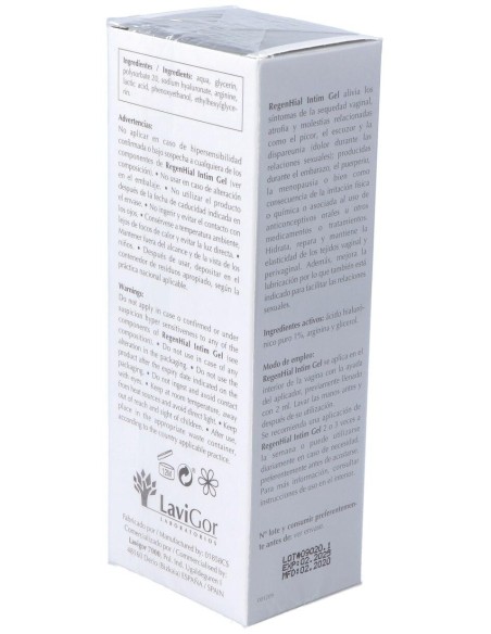 Regenhial Intim Gel 24X2 Ml Monodosis de Lavigor