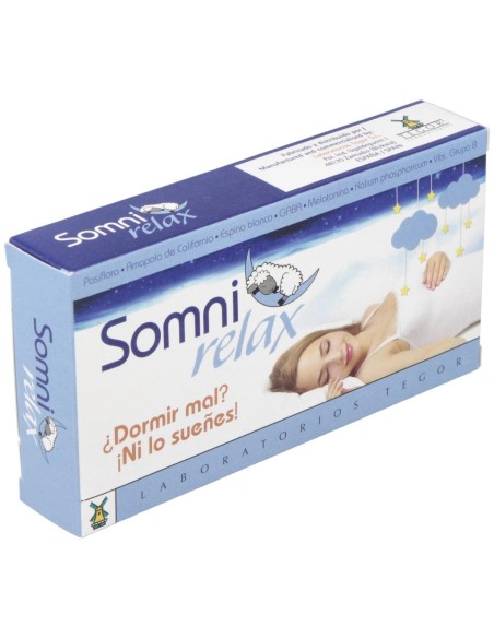Somnirelax 40 Capsulas de Tegor