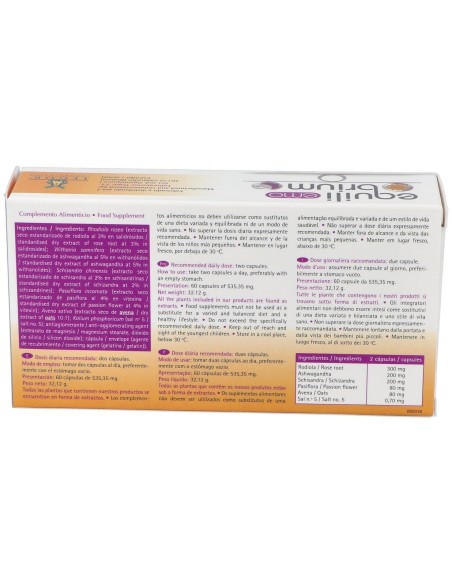 Equilibrium Emo 60 Capsulas de Tegor