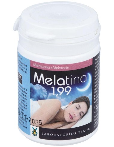 Melatina 1,99 Mg. 60 Comprimidos de Tegor