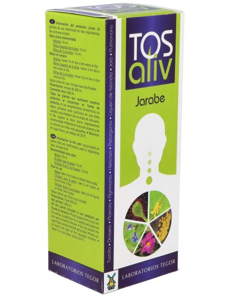 Tosaliv Jarabe 200 Ml.  de Tegor