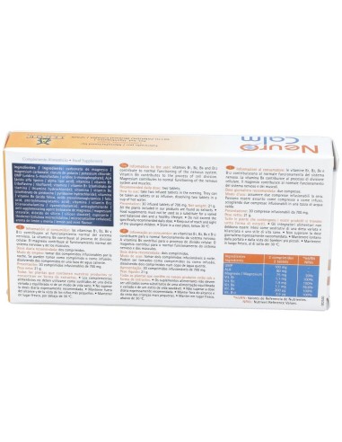 Neuro Calm 30 Comp. Infusionables de Tegor