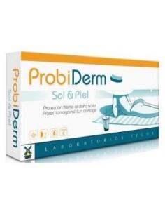 Probioderm Sol Y Piel 40 Capsulas de Tegor 2