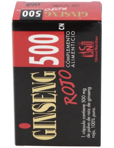 Ginseng Rojo 500Mg. 50Cap. de Cn Clinical Nutrition