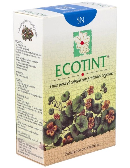 Castaño Claro Tinte Para Cabello de Ecotint