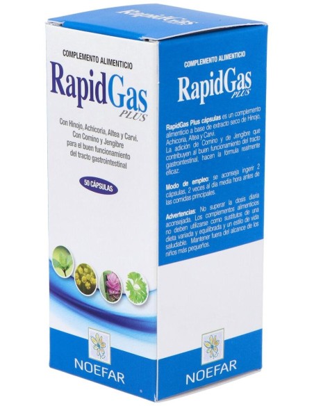 Rapidgas Plus Bio Tisana-20 Filtros de Noefar