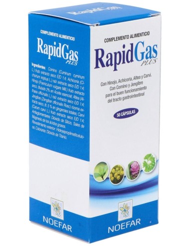Rapidgas Plus Bio Tisana-20 Filtros de Noefar