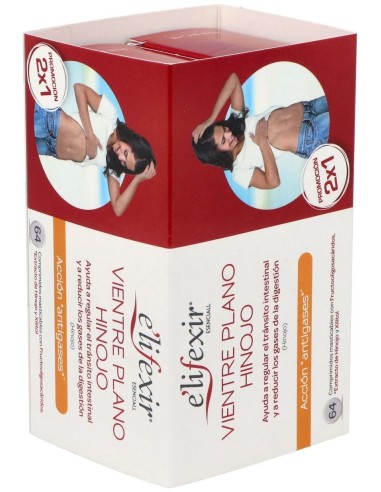 Elifexir Salud 2X1 Vientre Plano Hinojo 32+32Comp. de Elifexir