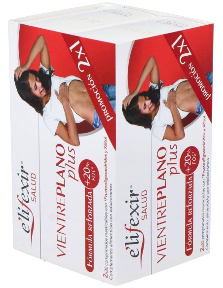 Elifexir Salud 2X1 Vientre Plano Plus 32+32Comp. de Elifexir